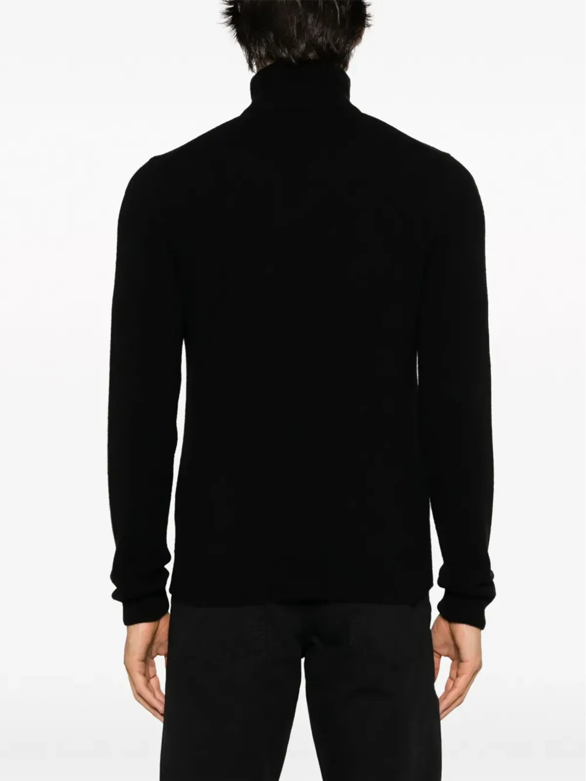 Ralph Lauren Purple Label ロールネック長袖カシミヤセーター - 画像4