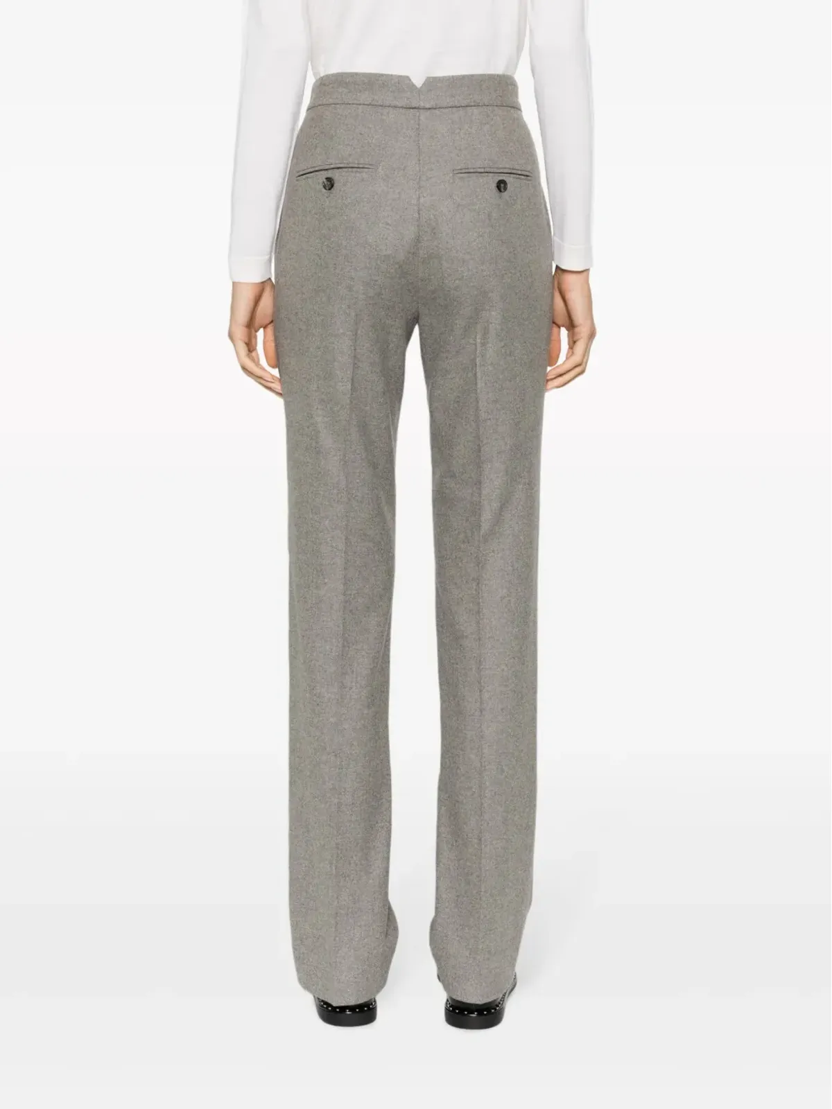 Ralph Lauren Collection Alecia テーラードパンツ - グレー - 画像4