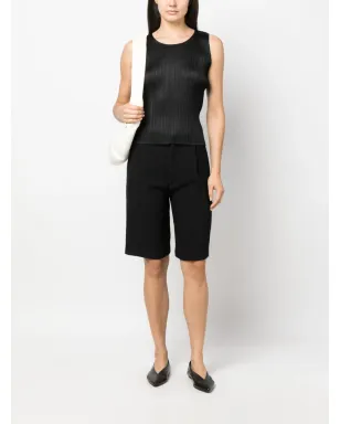 Pleats Please Issey Miyake プリーツスクープネック ベスト - サムネイル2