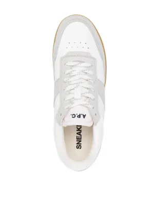 A.P.C. ロゴプリント レースアップスニーカー - サムネイル4