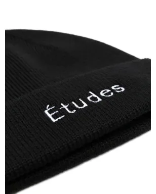Études Studio ロゴ刺繍ウールビーニー - サムネイル2