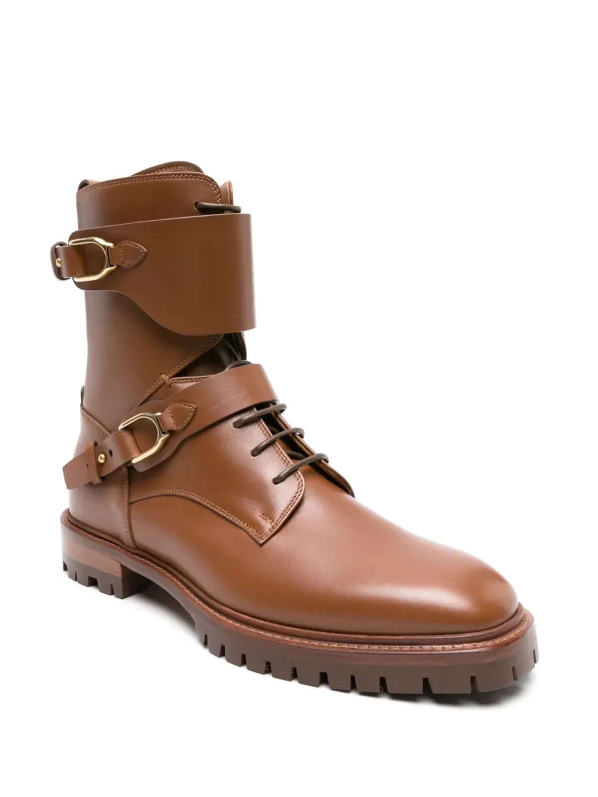 Ralph Lauren Collection Marlie Welington レザー ブーツ - 画像2