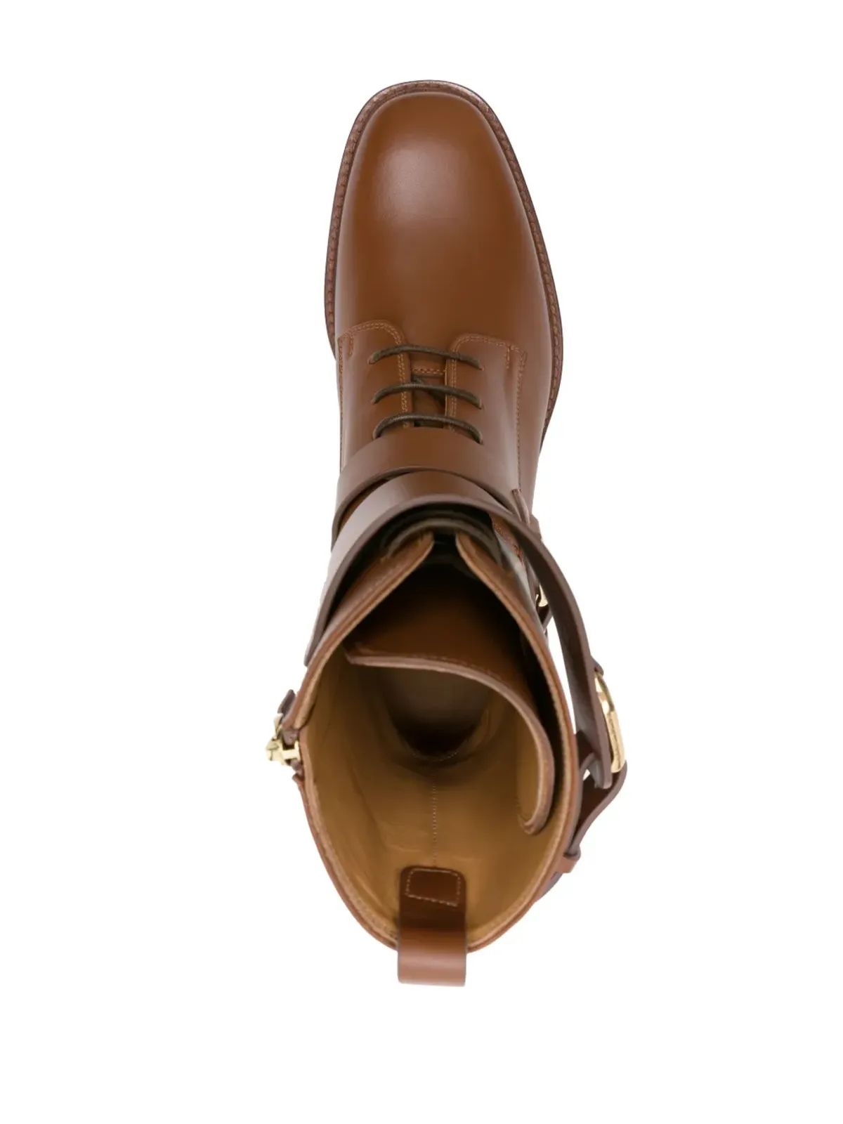 Ralph Lauren Collection Marlie Welington レザー ブーツ - 画像4