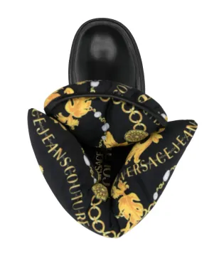 Versace Jeans Couture ロゴプリント ラウンドトゥ ブーツ - サムネイル4