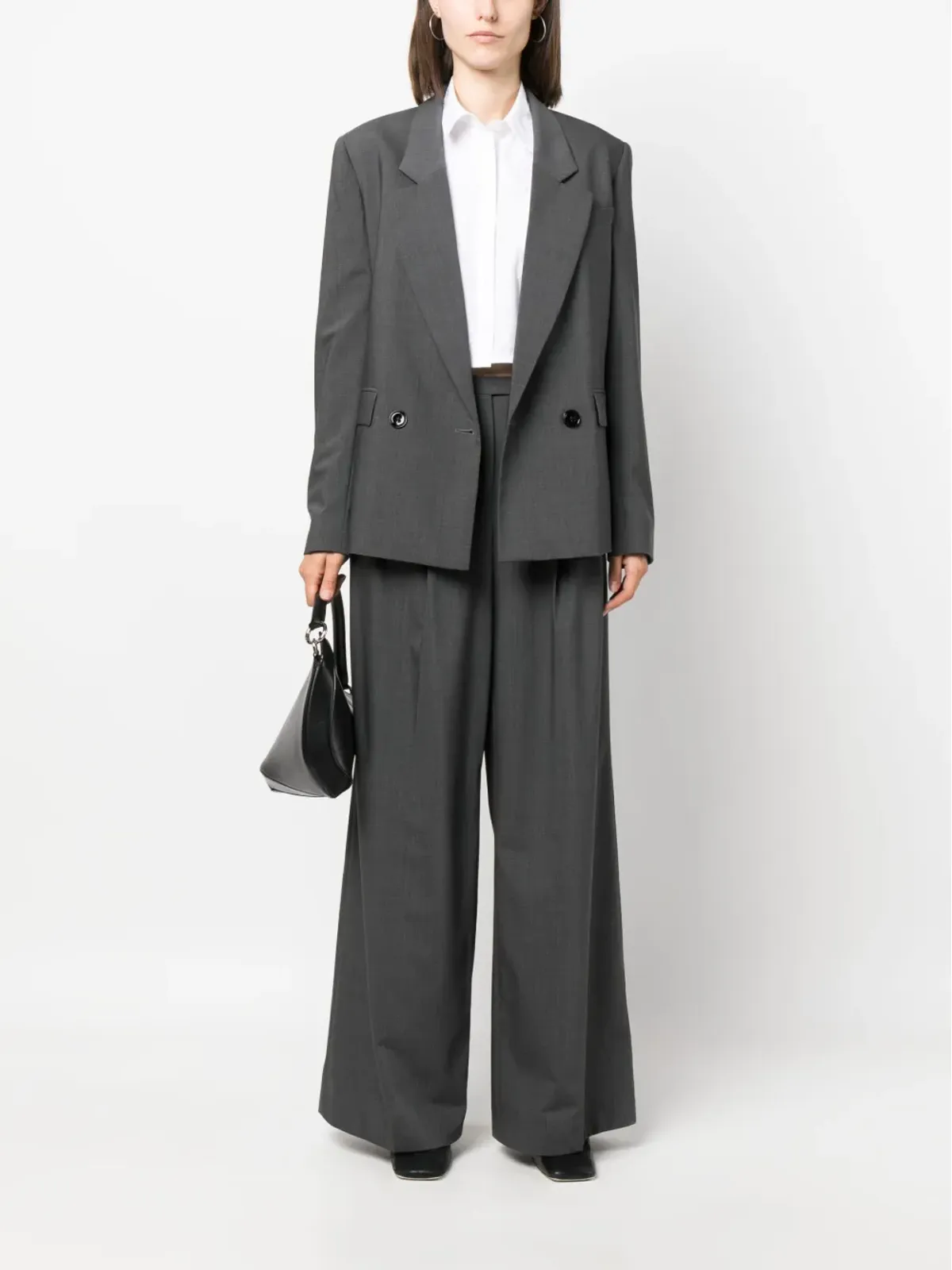 Dorothee Schumacher ダブルブレスト ヴァージンウールブレンド ブレザー - 画像2