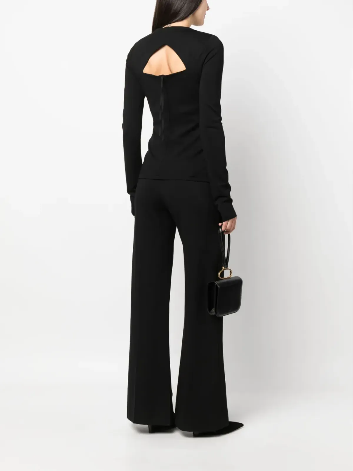 Dorothee Schumacher ギャザー入り長袖トップ - 画像2