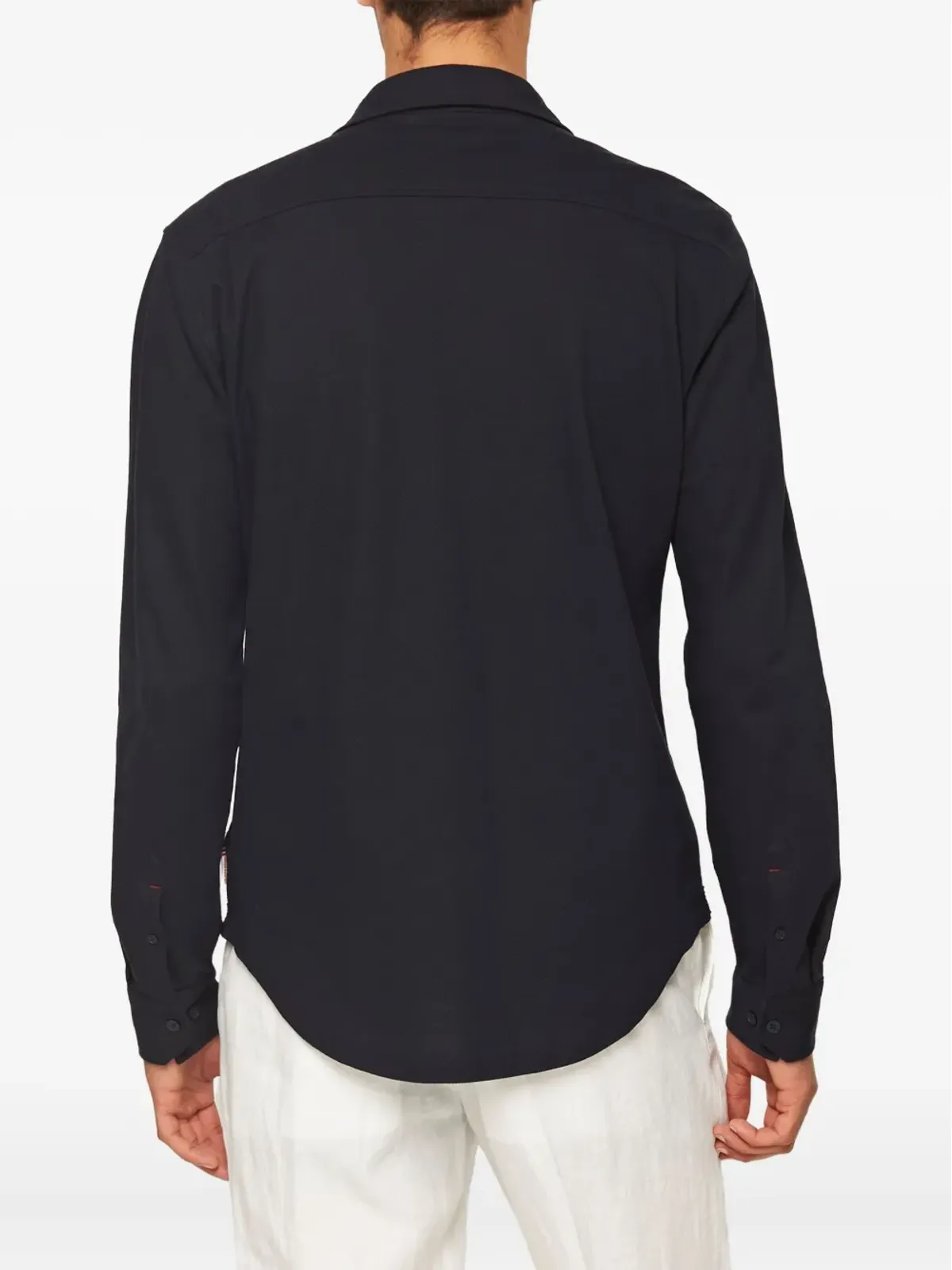 Orlebar Brown Giles piqué cotton shirt - Blue - 画像2