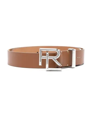Ralph Lauren Collection ロゴバックル レザーベルト - サムネイル1