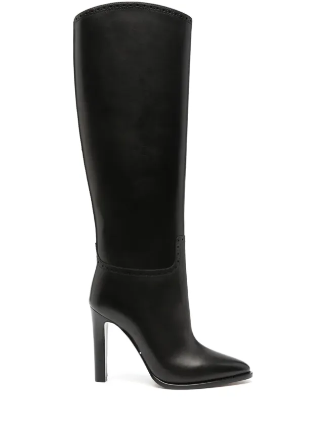 Ralph Lauren Collection Ralph Lauren Collection ブレンティー ニーハイ レザーブーツの商品画像