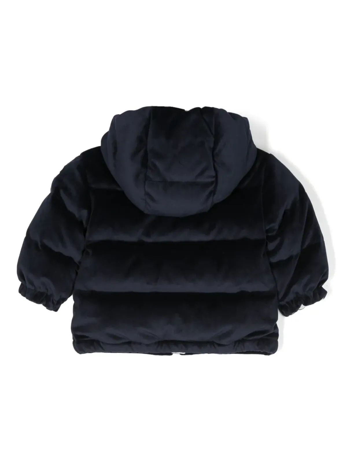Moncler Enfant ダオス パディッドフードジャケット - ブルー - 画像2