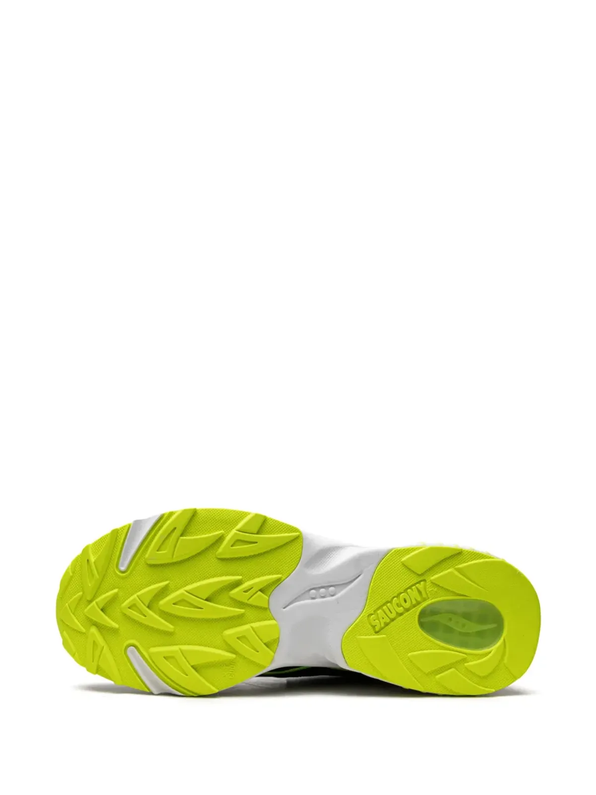 Saucony 3D Grid Hurricane アシッドイエロー スニーカー - 画像4