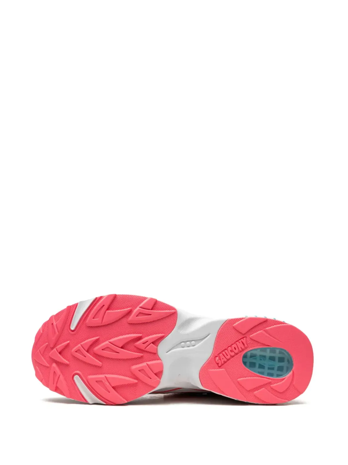 Saucony 3D Grid Hurricane オレンジ色スニーカー - 画像4