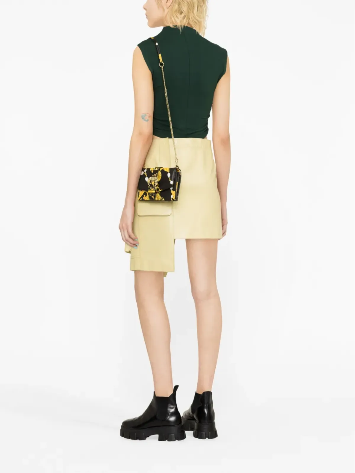 Versace Jeans Couture バロック柄クロスボディバッグ - 画像2