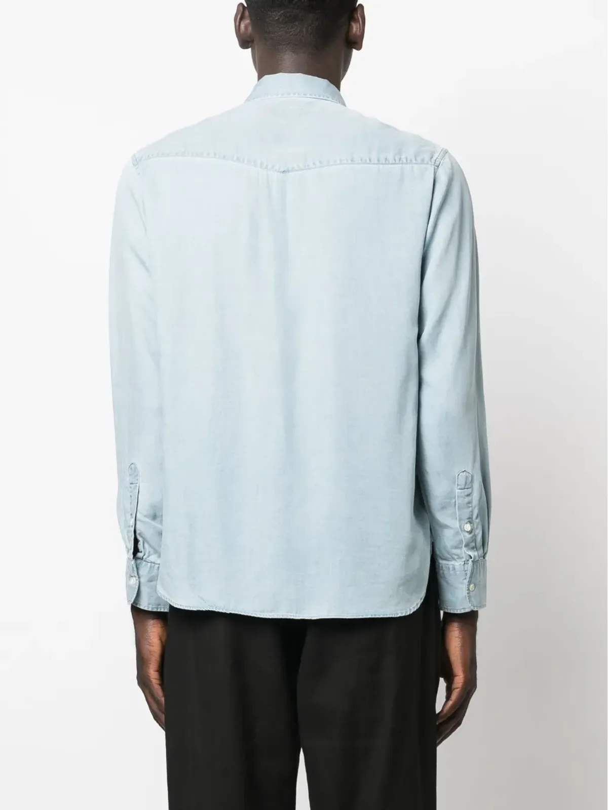 Officine Generale ボタンアップ リヨセル シャツ - 画像4