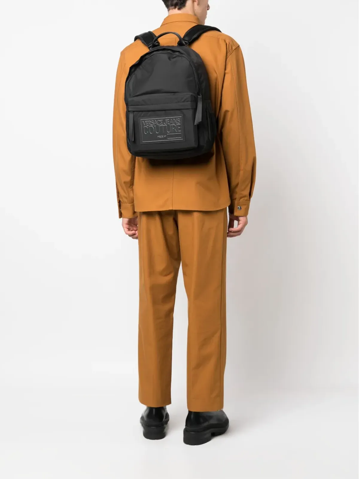 Versace Jeans Couture ロゴパッチバックパック - 画像2