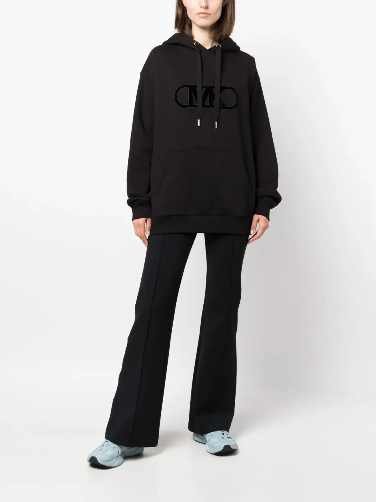 Michael Michael Kors ロゴエンボス ドロウストリングフーディー - 画像2