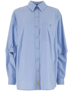 Gucci ロゴパッチ付き取り外し可能袖シャツ - サムネイル1