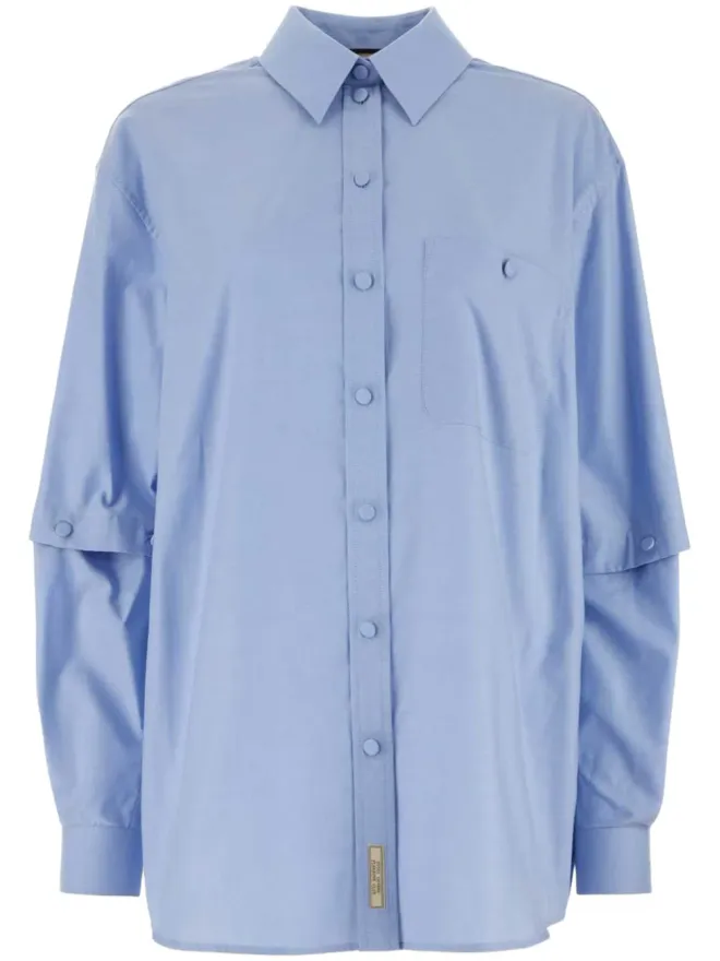 Gucci Gucci ロゴパッチ付き取り外し可能袖シャツの商品画像