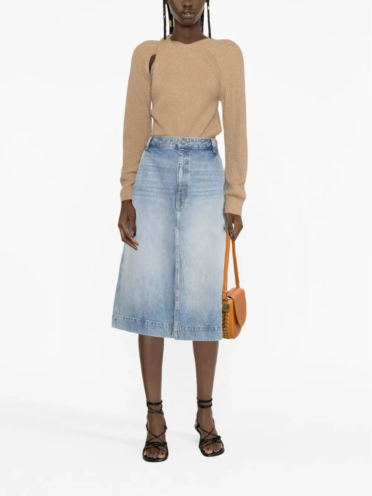 Stella McCartney ノットディテール編み込みセーター - 画像2
