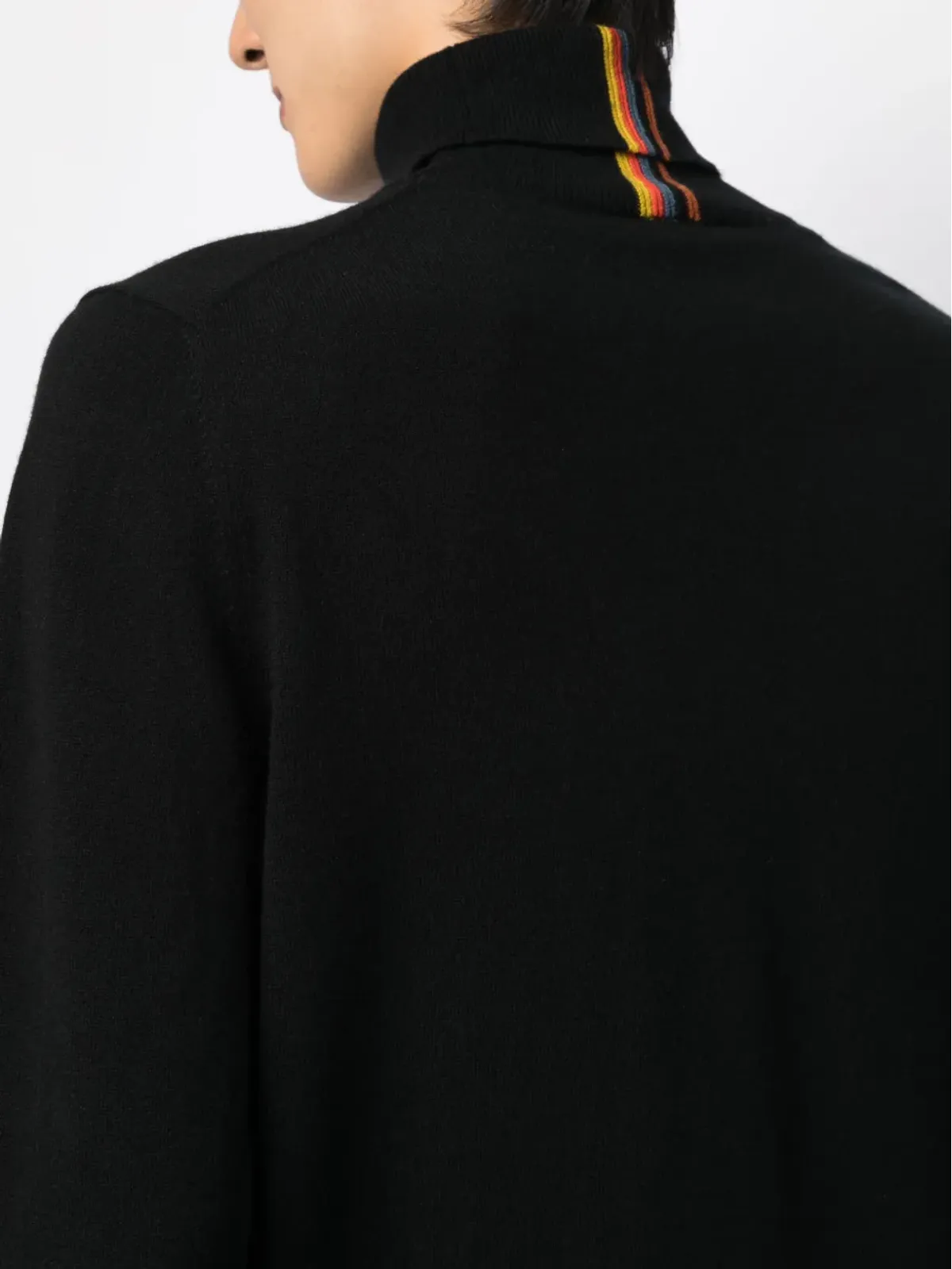 Paul Smith ストライプディテール ロールネック ジャンパー - 画像5