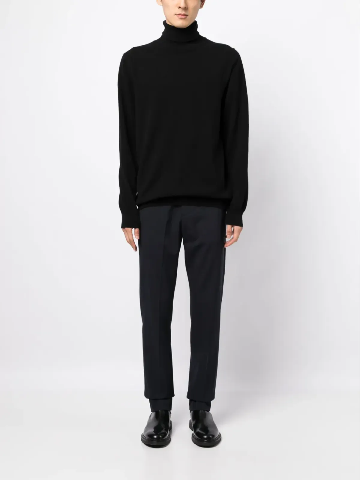 Paul Smith ストライプディテール ロールネック ジャンパー - 画像2