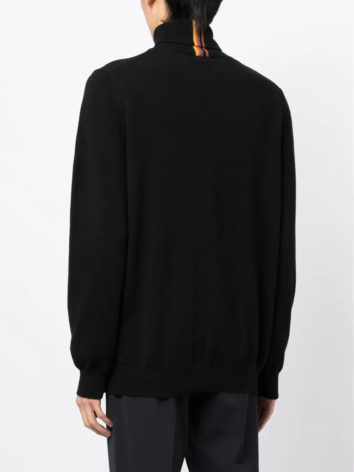 Paul Smith ストライプディテール ロールネック ジャンパー - 画像4