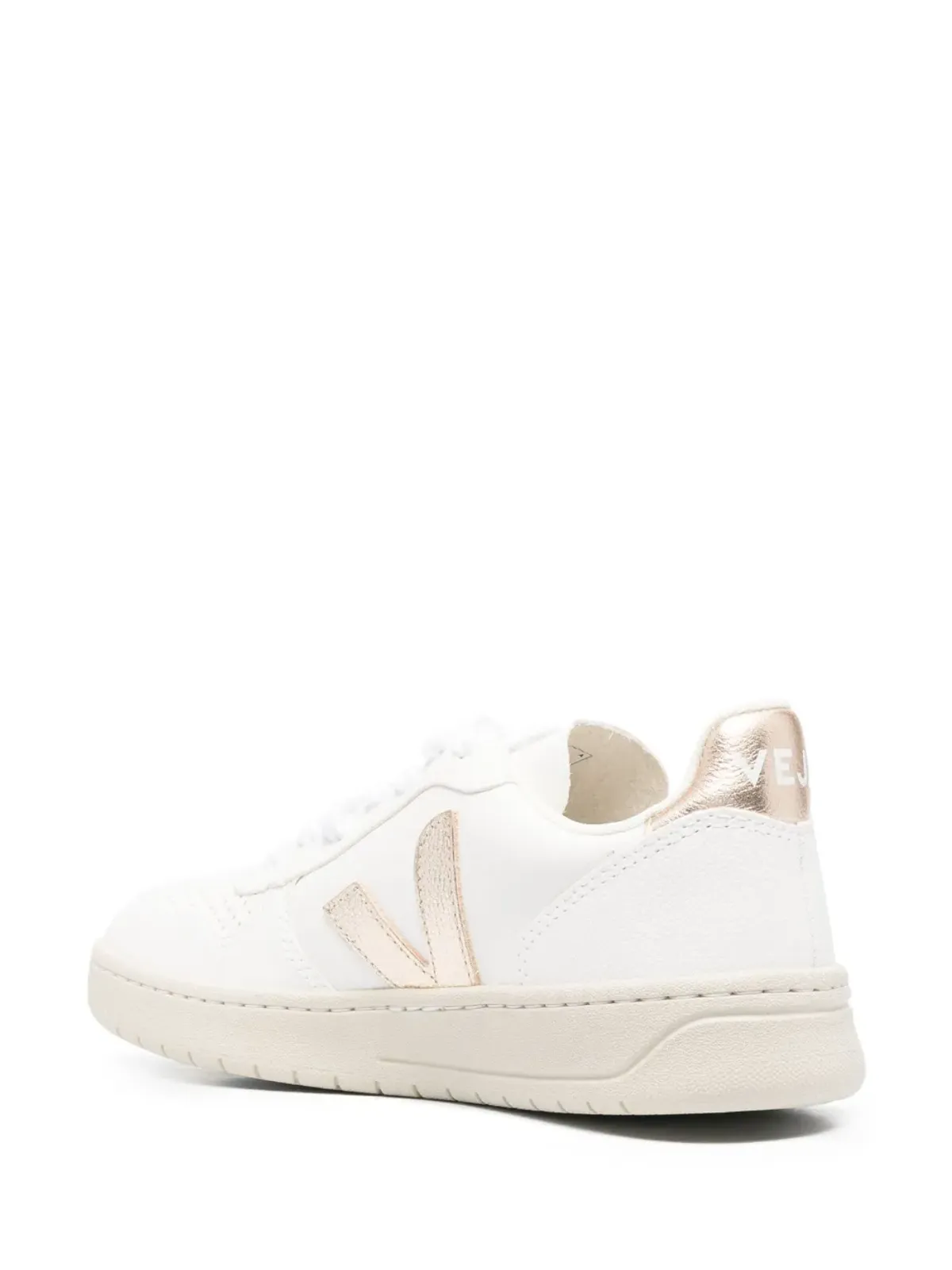 VEJA V10 メタリックレザー スニーカー - 画像3