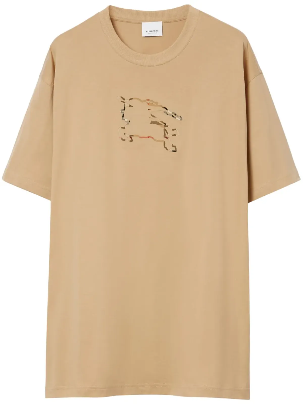 Burberry エクエストリアン・ナイト・モチーフ コットン Tシャツ - 画像1