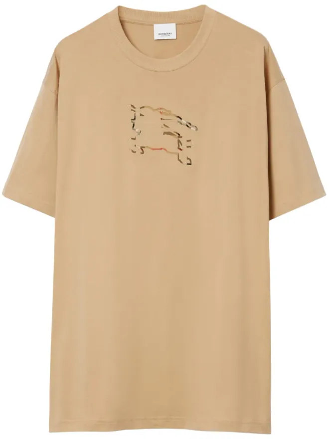 Burberry Burberry エクエストリアン・ナイト・モチーフ コットン Tシャツの商品画像