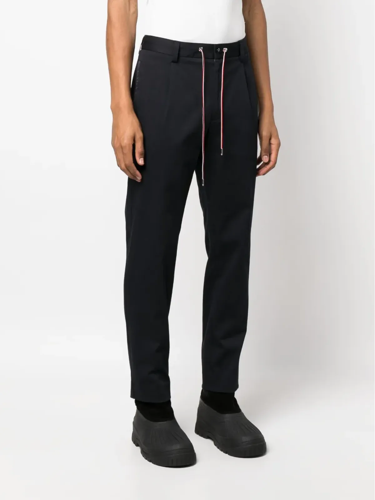 Moncler ドローストリングウエストストレートパンツ - 画像3