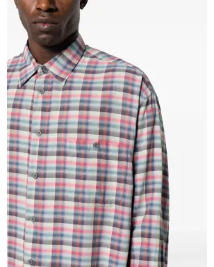 Missoni Pre-Owned タータンチェック コットンシャツ - サムネイル5