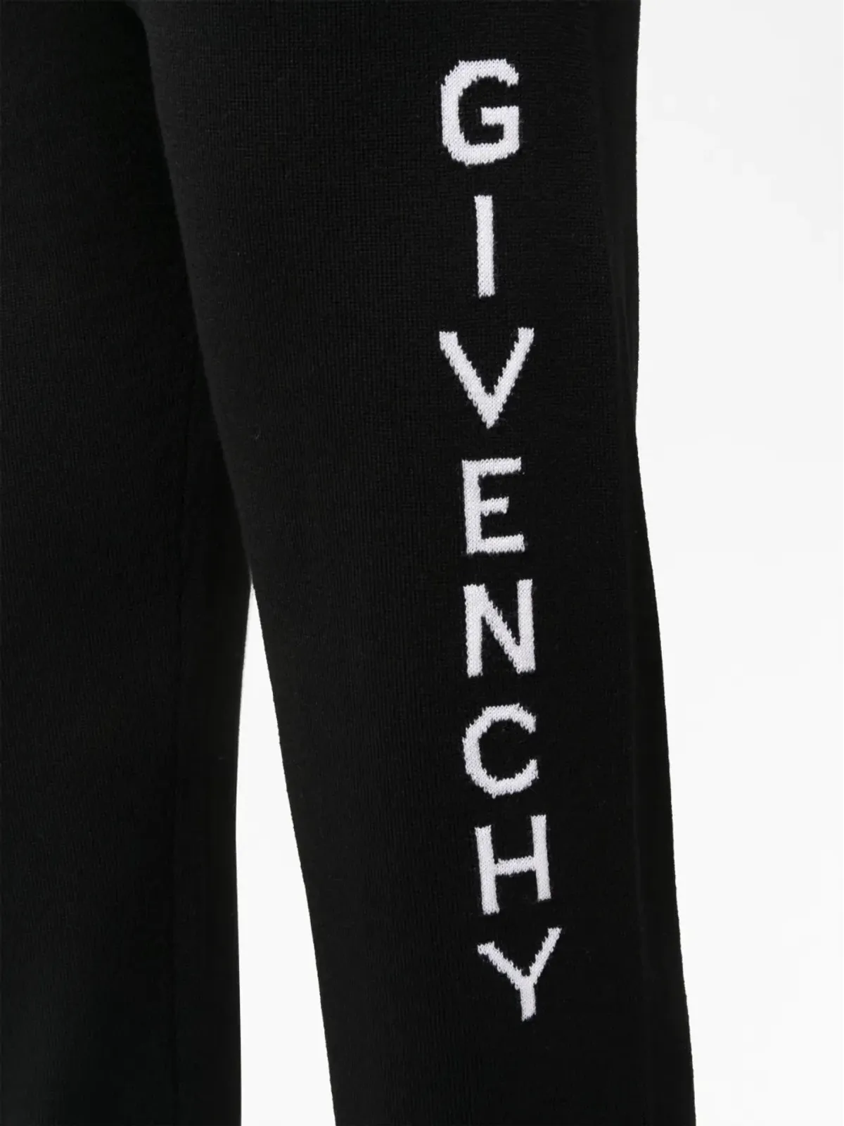 Givenchy インターシャニット ロゴ トラックパンツ - 画像5