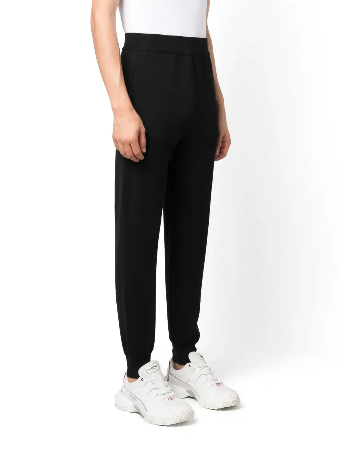 Givenchy インターシャニット ロゴ トラックパンツ - 画像3