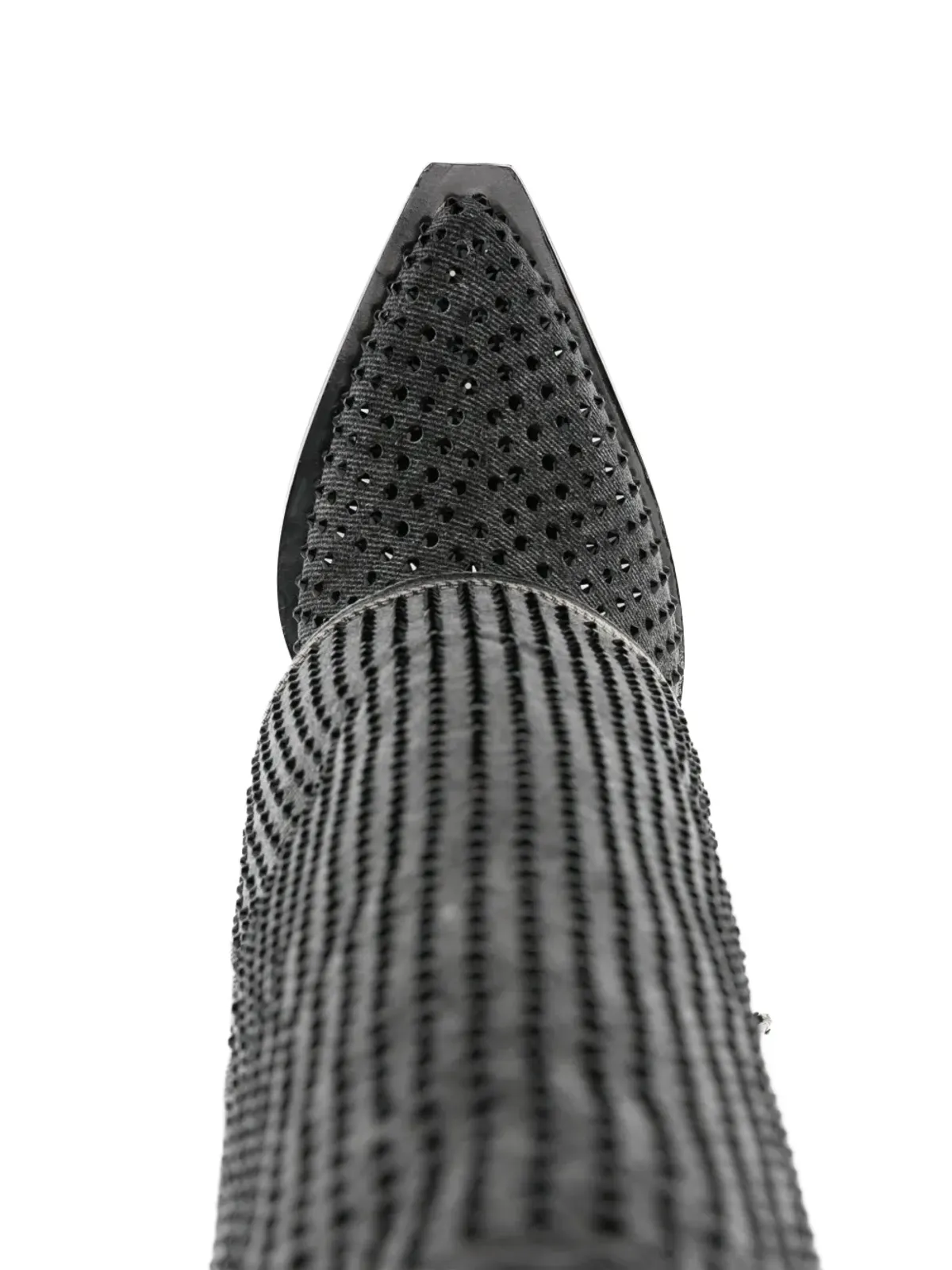Le Silla Andy 100mm クリスタル装飾ブーツ - 画像4