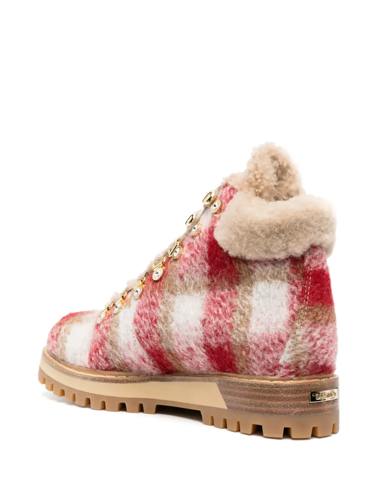 Le Silla St. Moritz ウール アンクルブーツ - 画像3