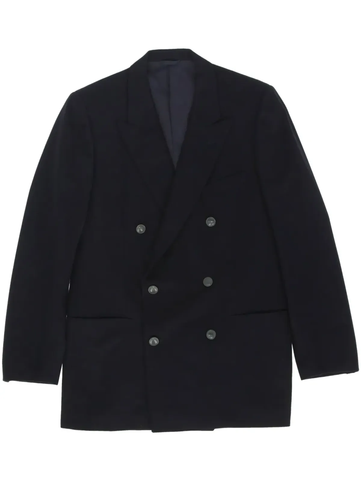 Saint Laurent Pre-Owned 1970年代 ビンテージ ダブルブレスト ブレザー - ブルー - 画像1