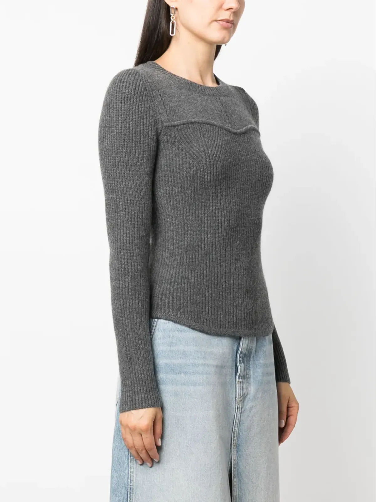 ISABEL MARANT ブリュメア セーター グレー - 画像3