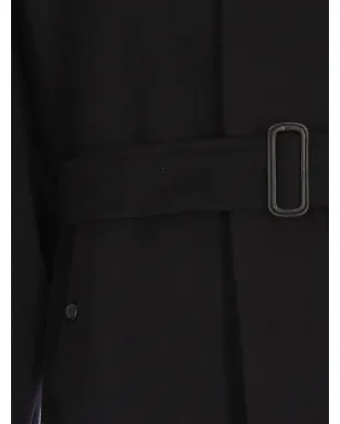 Burberry Pre-Owned 1990年代 カシミヤ トレンチコート - サムネイル4