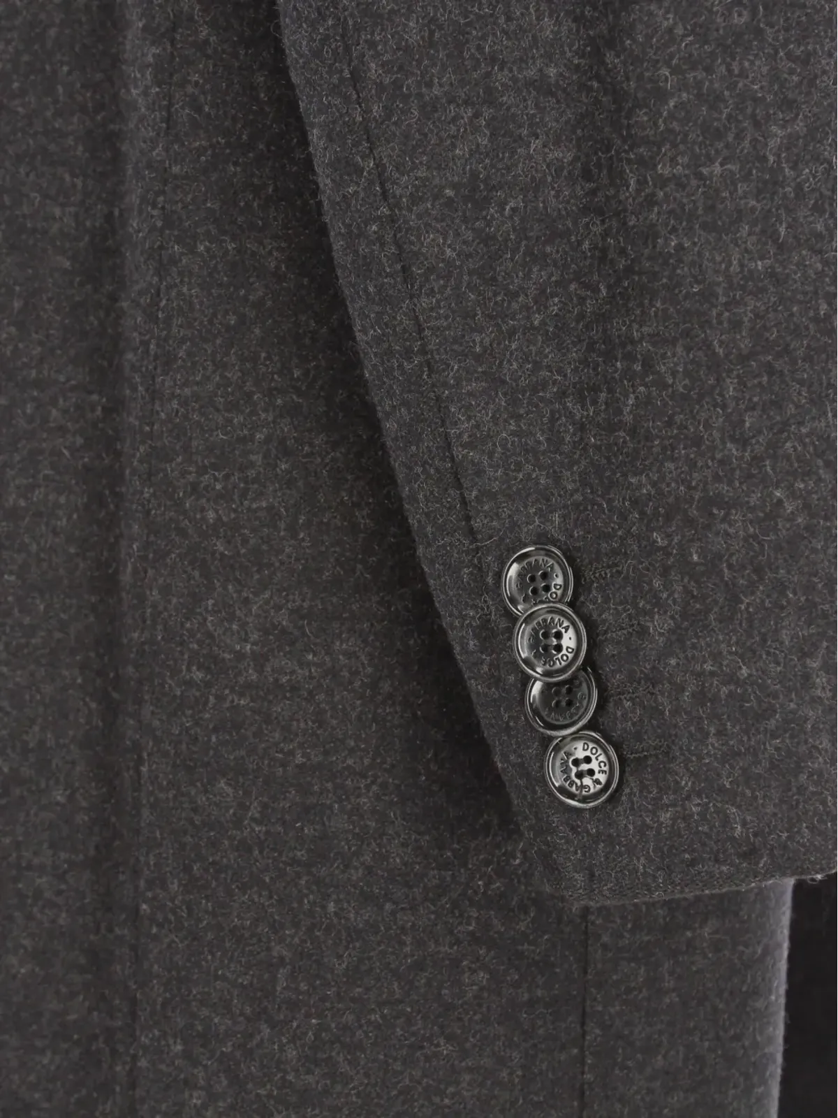 Dolce & Gabbana ビンテージ 1990年代 ノッチドラペル付き シングルブレスト コート - グレー - 画像3