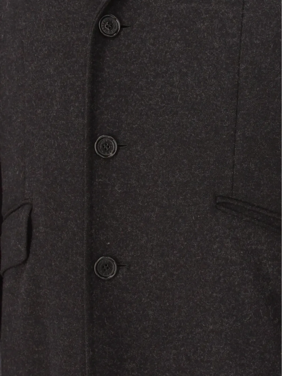 Dolce & Gabbana ビンテージ 1990年代 ノッチドラペル付き シングルブレスト コート - グレー - 画像4