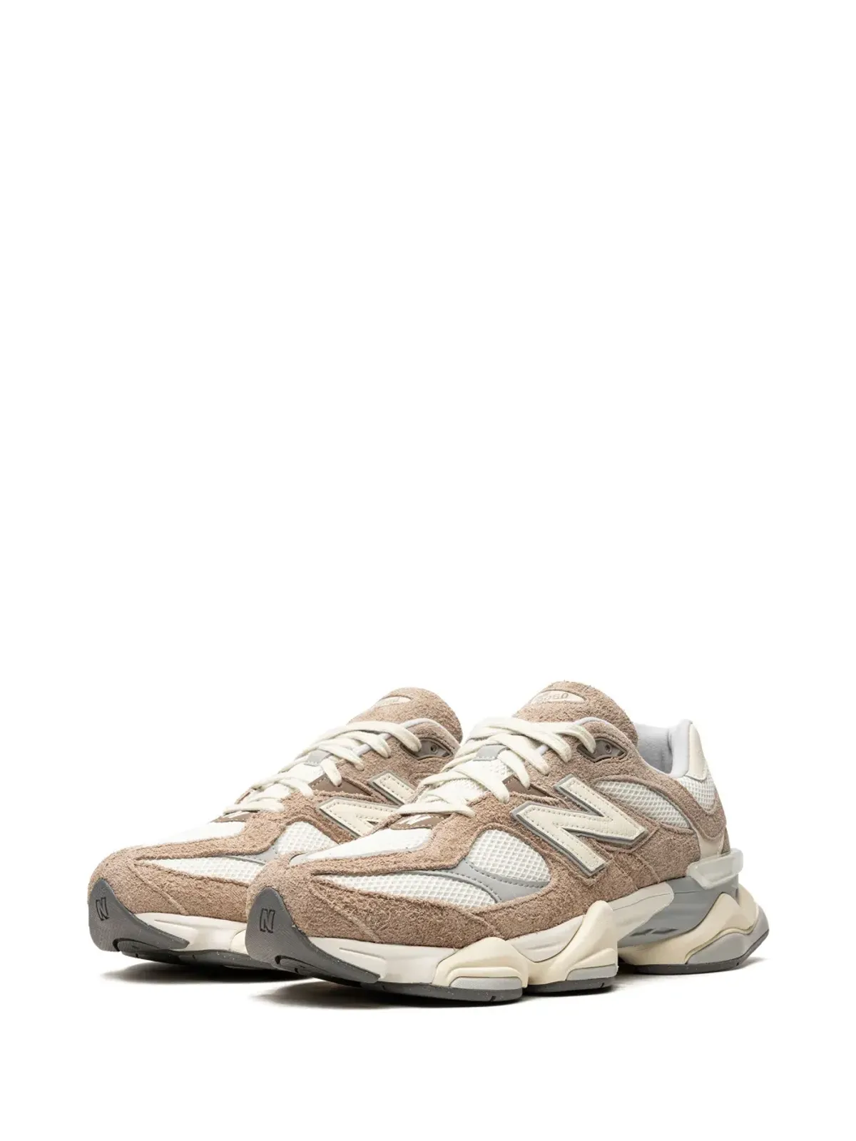 New Balance 9060 Driftwood スニーカー ブラウン - 画像5