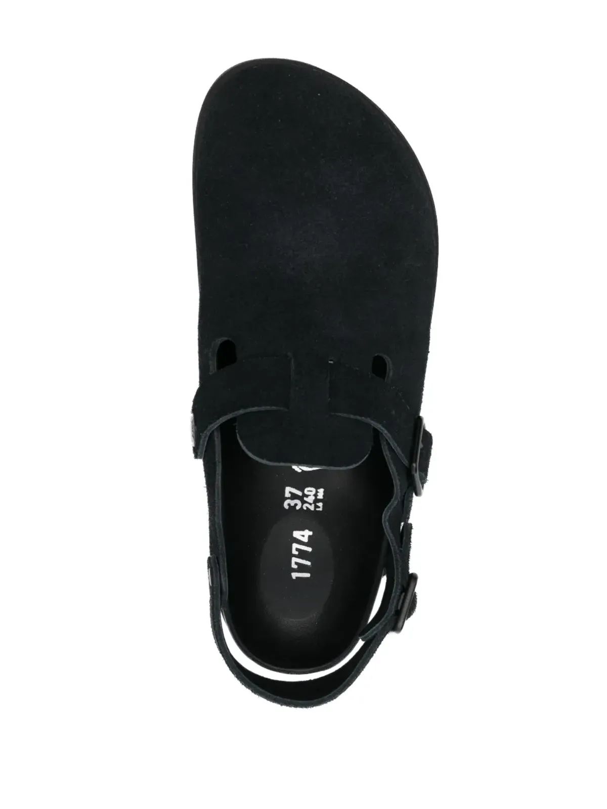 Birkenstock トキオ スエード クロッグ - ブラック - 画像4