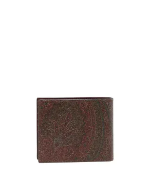 ETRO ロゴ刺繍レザーウォレット - サムネイル2