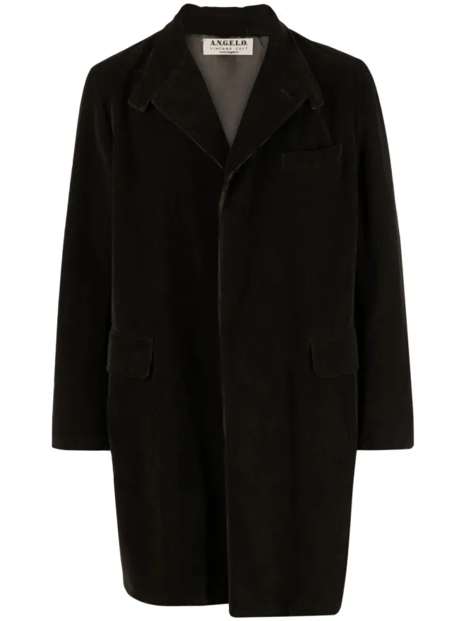 A.N.G.E.L.O. Vintage Cult A.N.G.E.L.O. Vintage Cult 2000年代 スタンドアップカラー コーデュロイコート（ブラウン）の商品画像
