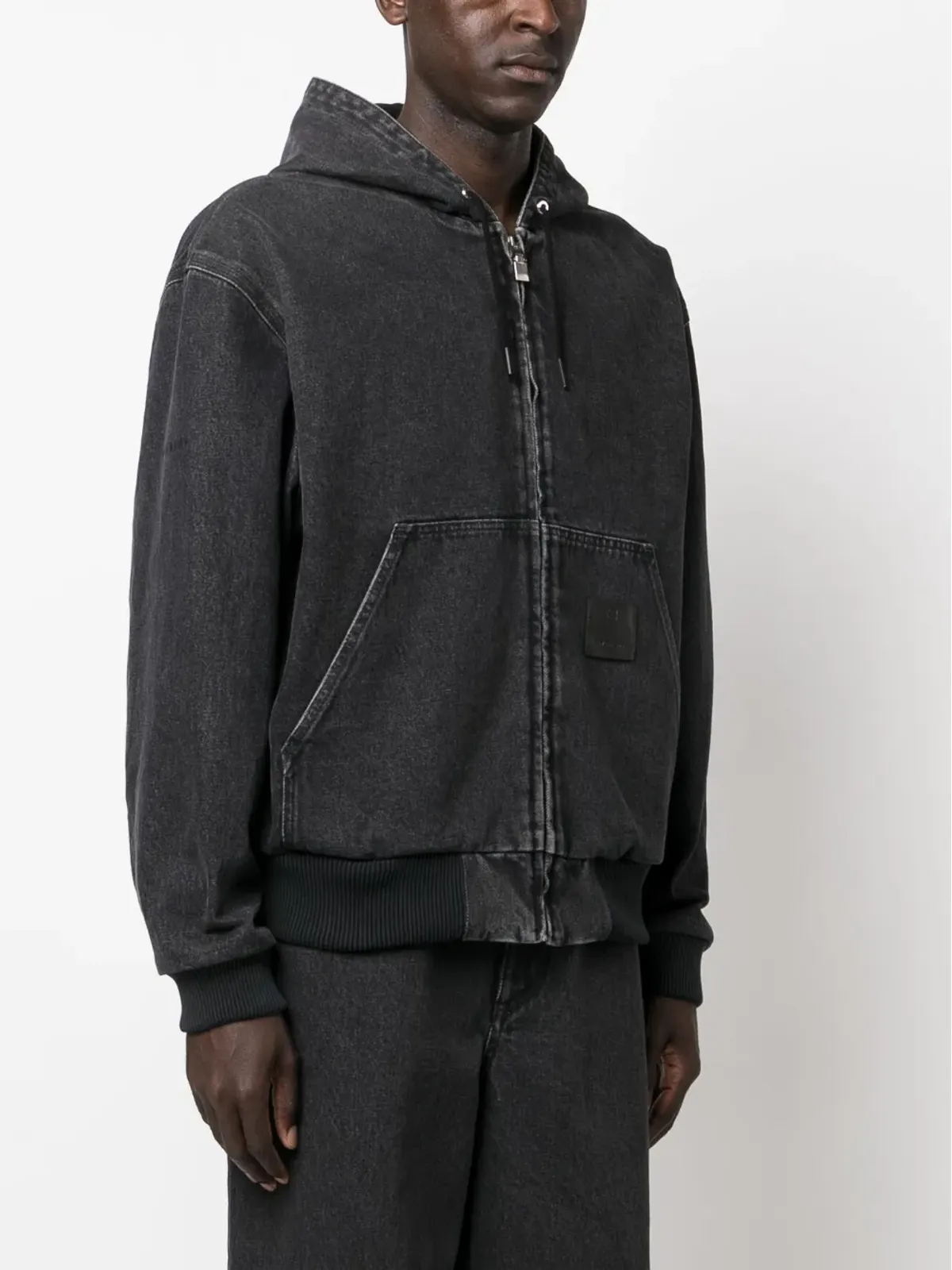 Givenchy ダメージ加工コットン フード付きジャケット - 画像3