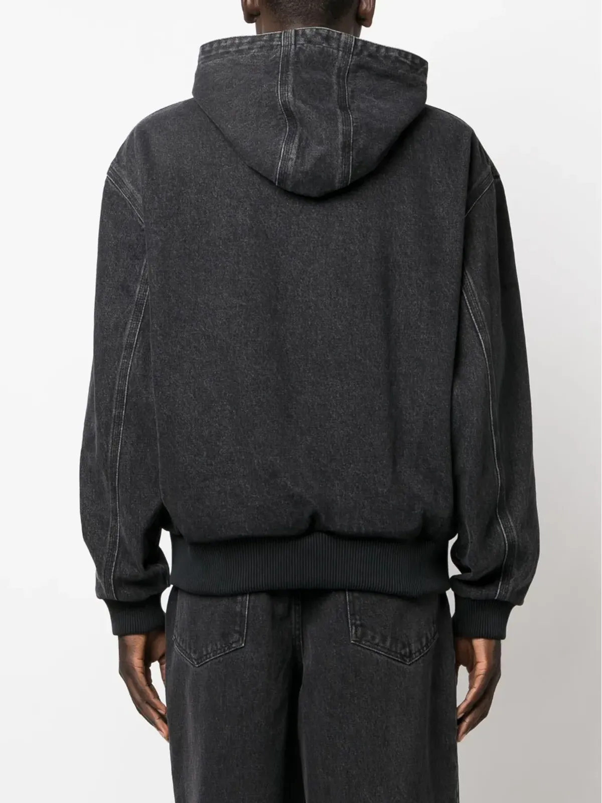Givenchy ダメージ加工コットン フード付きジャケット - 画像4