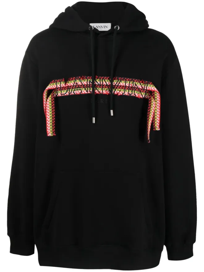 Lanvin Lanvin オーバーサイズ ロゴアップリケ フーディの商品画像