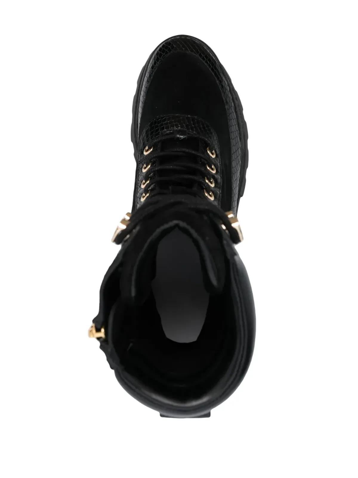 Michael Michael Kors Rowan レースアップ レザー ブーツ - Black - 画像4