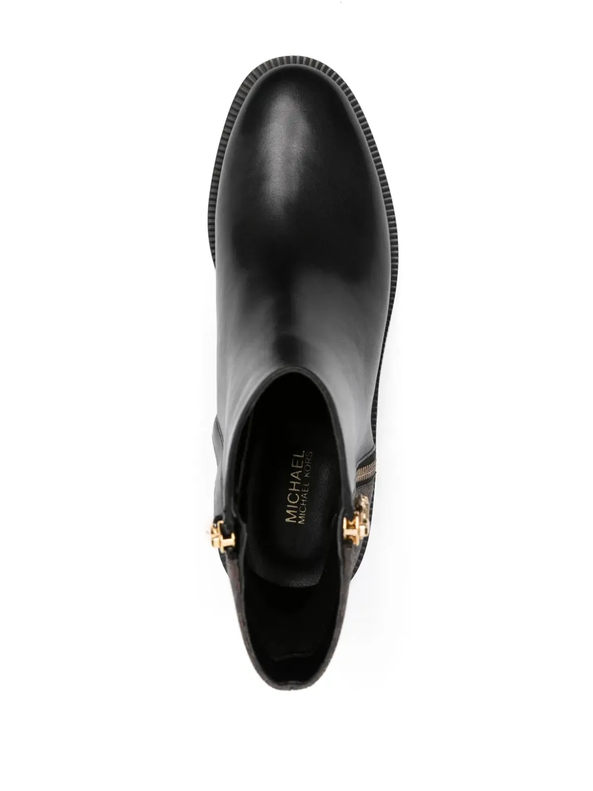 Michael Michael Kors Reganモノグラムプリント ブーツ - 画像4