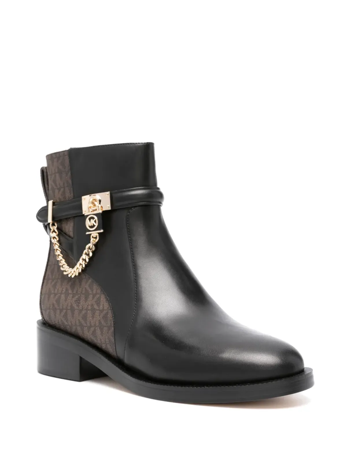 Michael Michael Kors Hamilton レザー アンクルブーツ - 画像2
